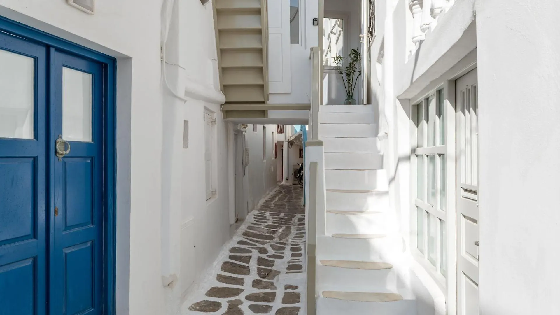 Anchor Yalos - Twin Bed Room 1 Mykonos Town